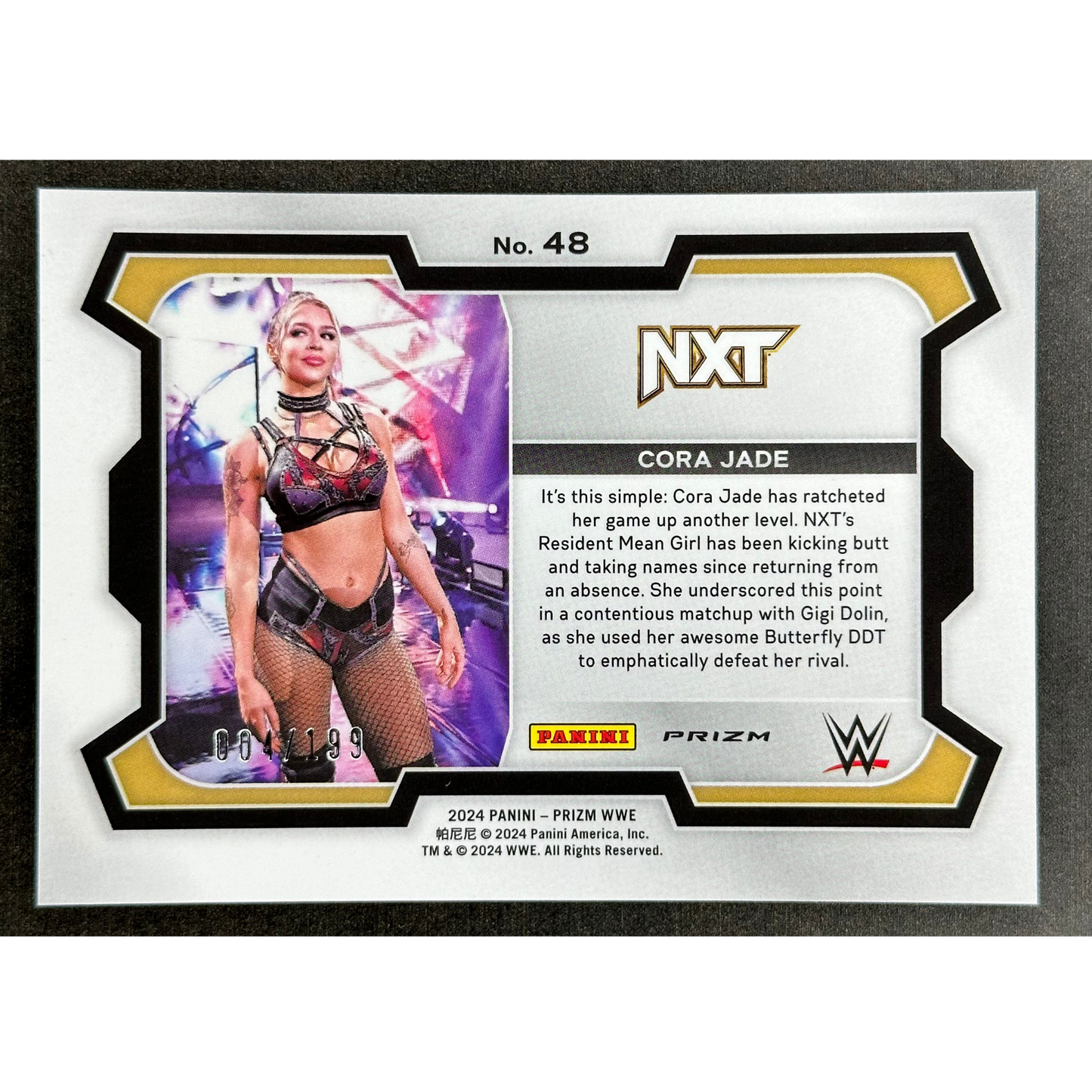 Cora Jade 2024 Prizm 4/199 #48
