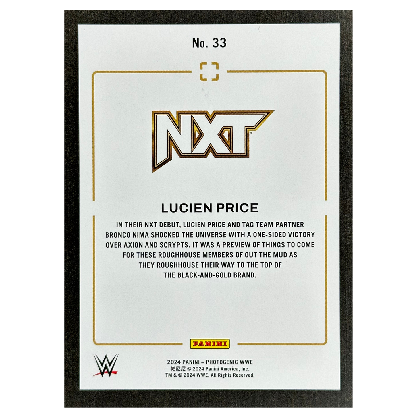 Lucien Price 2024 Photogenic Maze 1/25 #33