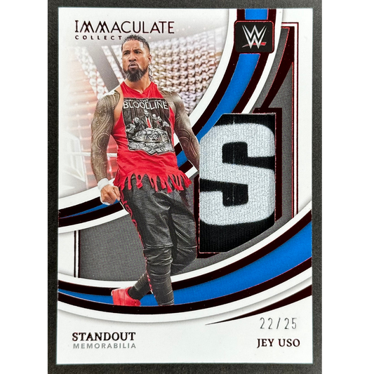 Jey Uso 2022 Immaculate Standout Memorabilia 22/25 SM-JUS