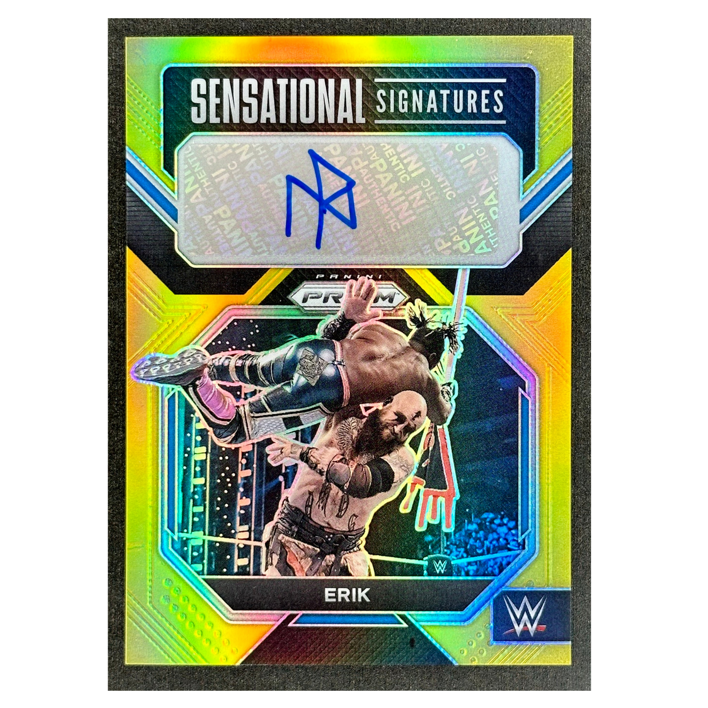 Erik 2023 Prizm Gold Sensational Signatures Auto 9/10 #SN-ERK