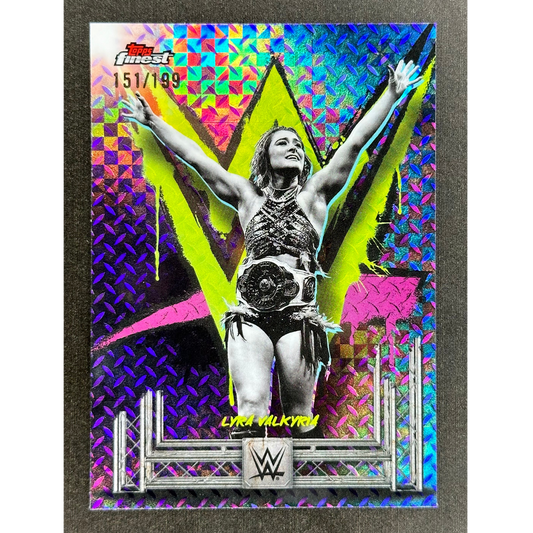 Lyra Valkyria 2025 Finest Purple Checkerboard 151/199 #49