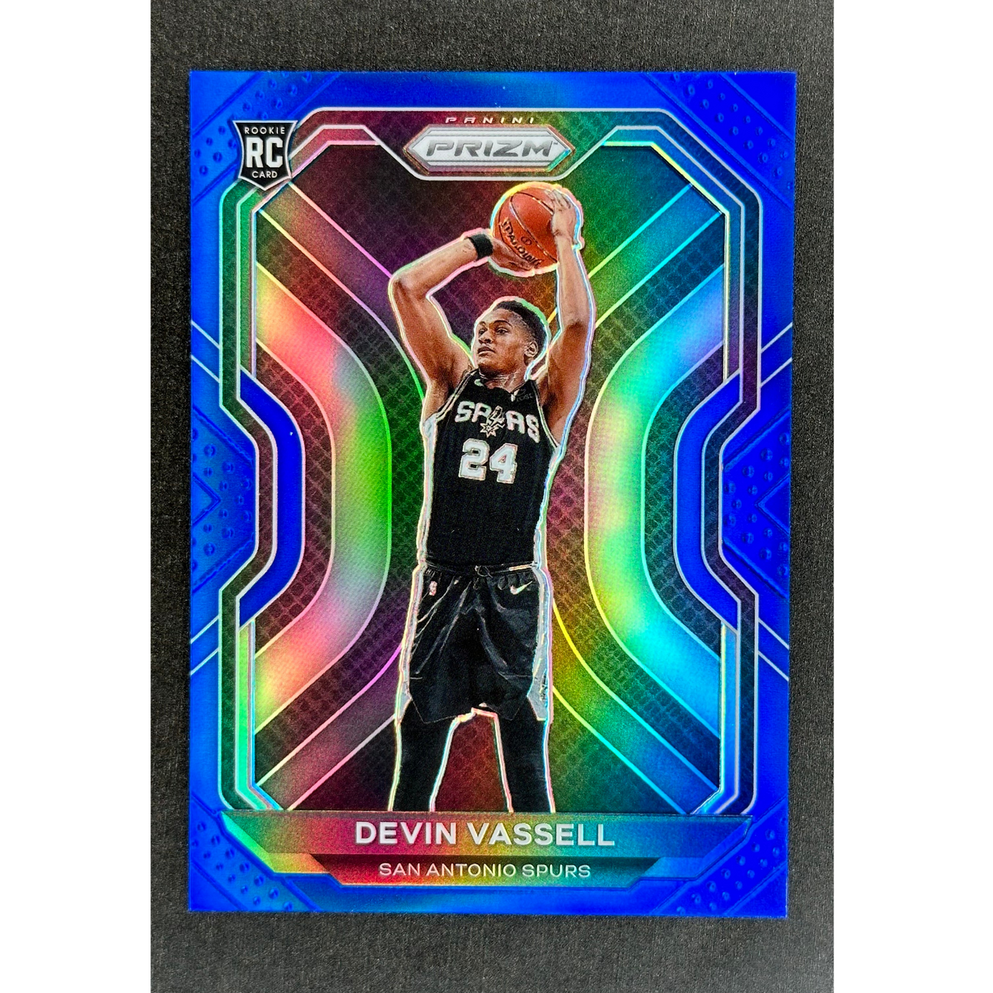 Devin Vassell 2020 Prizm Blue RC Rookie Card 133/199 #252