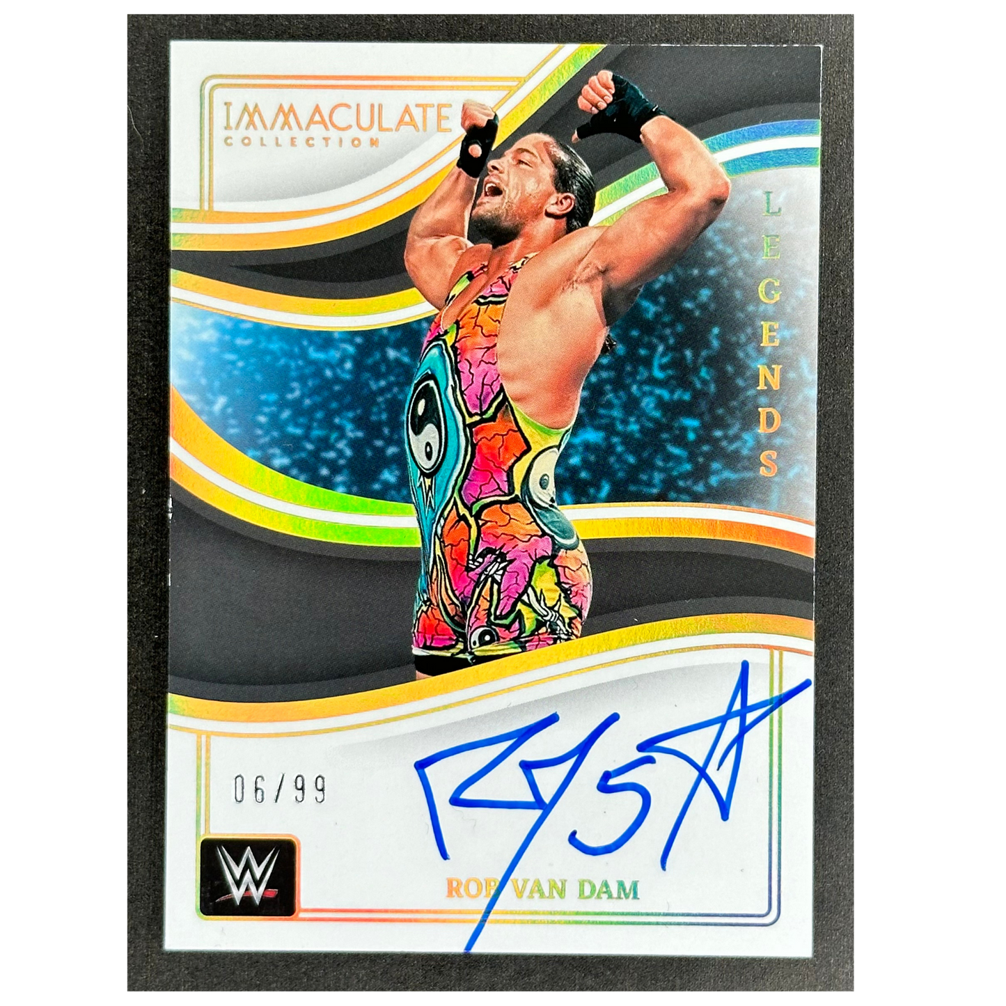 Rob Van Dam 2023 immaculate Legends Auto 6/99 #IL-RVD