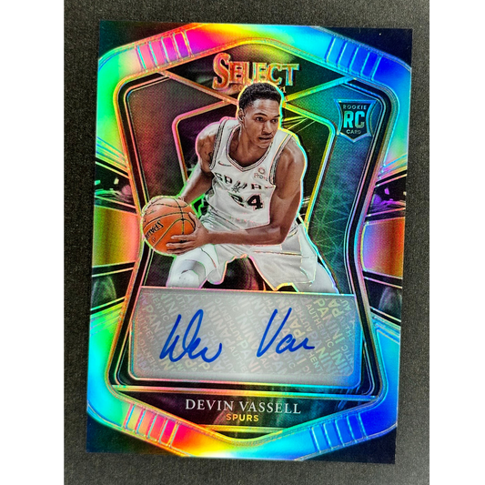 Devin Vassell 2020 Select 239/249 RC Rookie Card Auto #RS-VAS