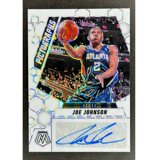Joe Johnson 2024 Mosaic Pictographs Auto 23/25 #PM-JOE