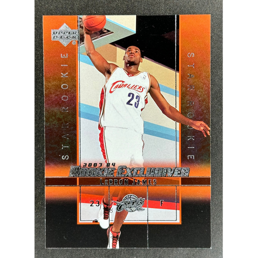 LeBron James 2003-04 Rookie Exclusives Star Rookie #23