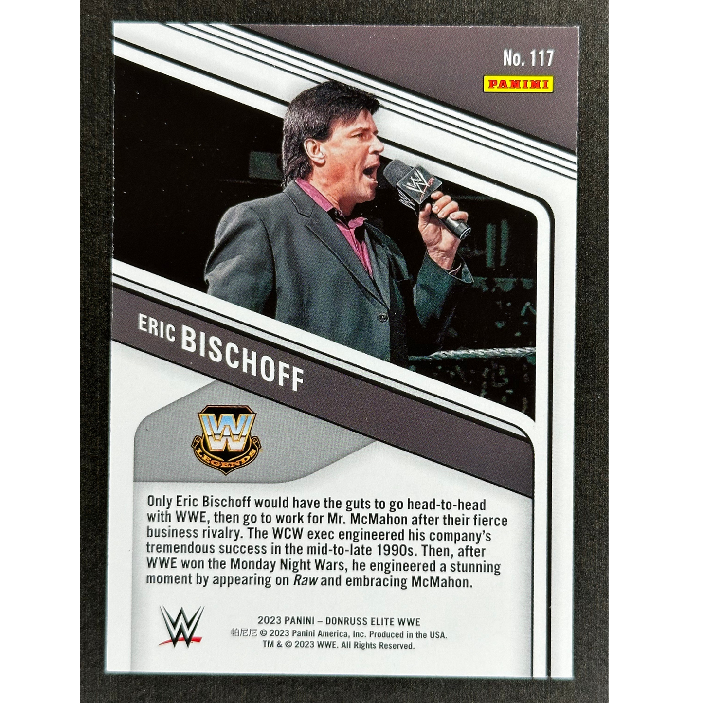 Eric Bischoff 2023 Elite Razzle Dazzle #117