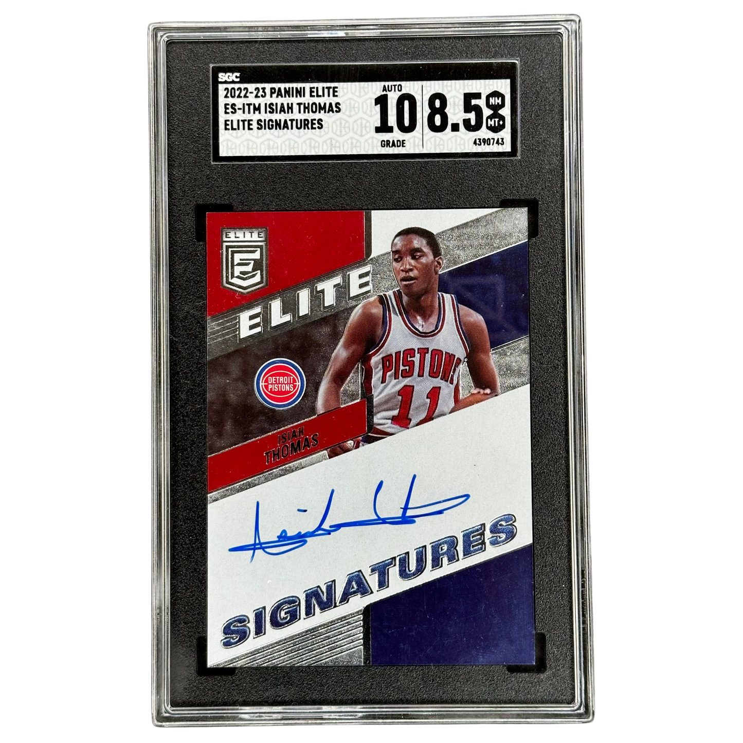 Isiah Thomas 2022 Elite Signatures Auto #ES-ITM