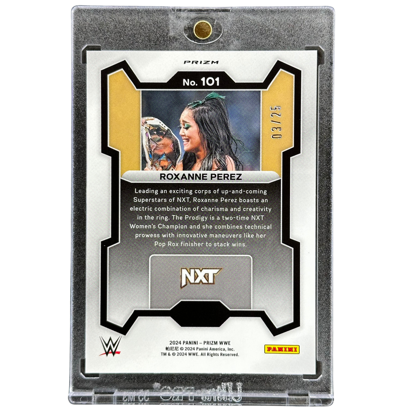Roxanne Perez 2024 Prizm 3/25 #101