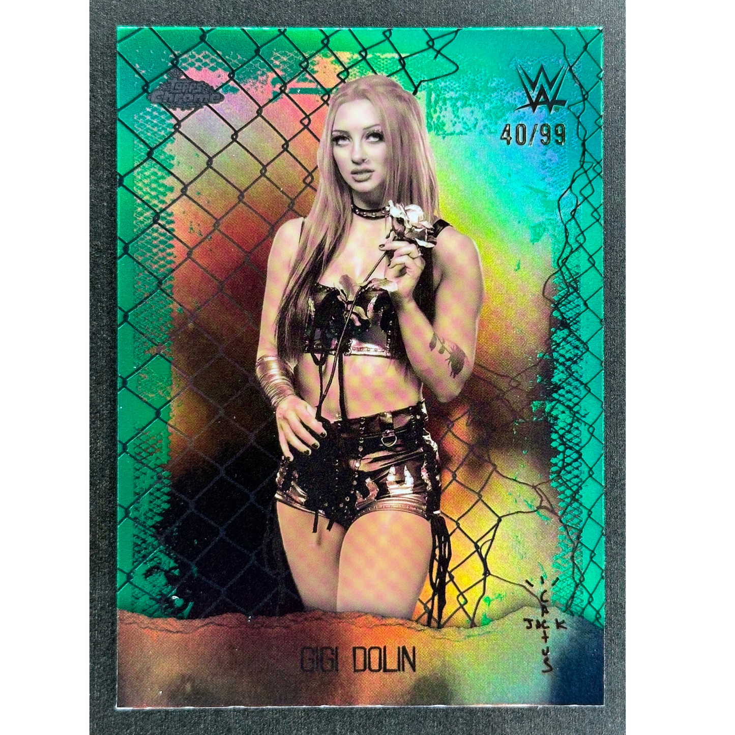 Gigi Dolin 2025 Cactus Jack  Astro Knights 40/99 #AOK-3