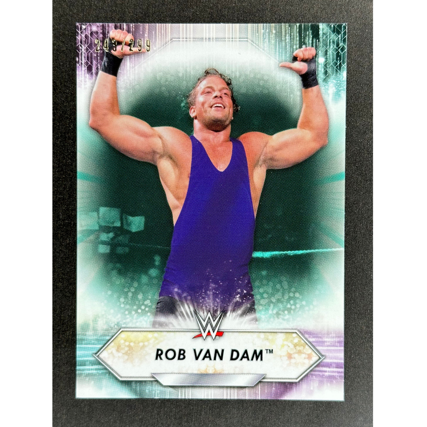 Rob Van Dam 2021 Topps 243/299 #199