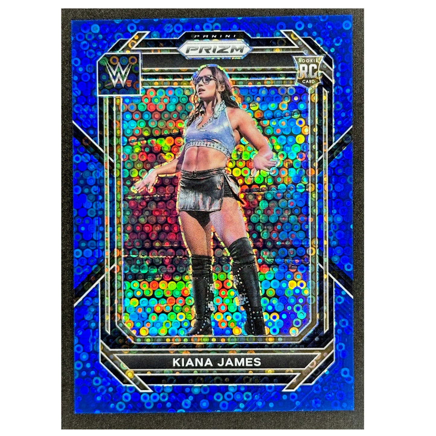 Kiana James 2023 Prizm Blue Disco RC Rookie Card 10/25 #138