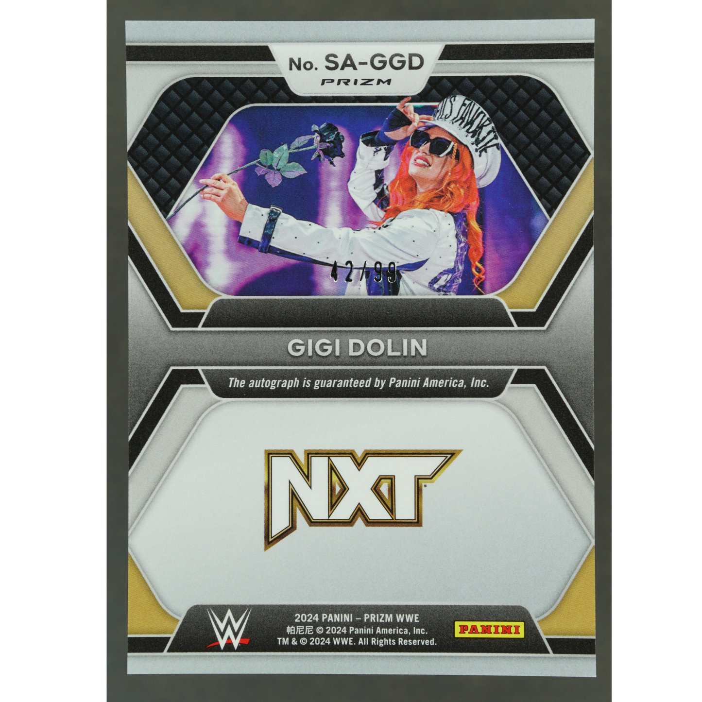 Gigi Dolin 2024 Prizm Superstar Auto 42/99 #SA-GGD