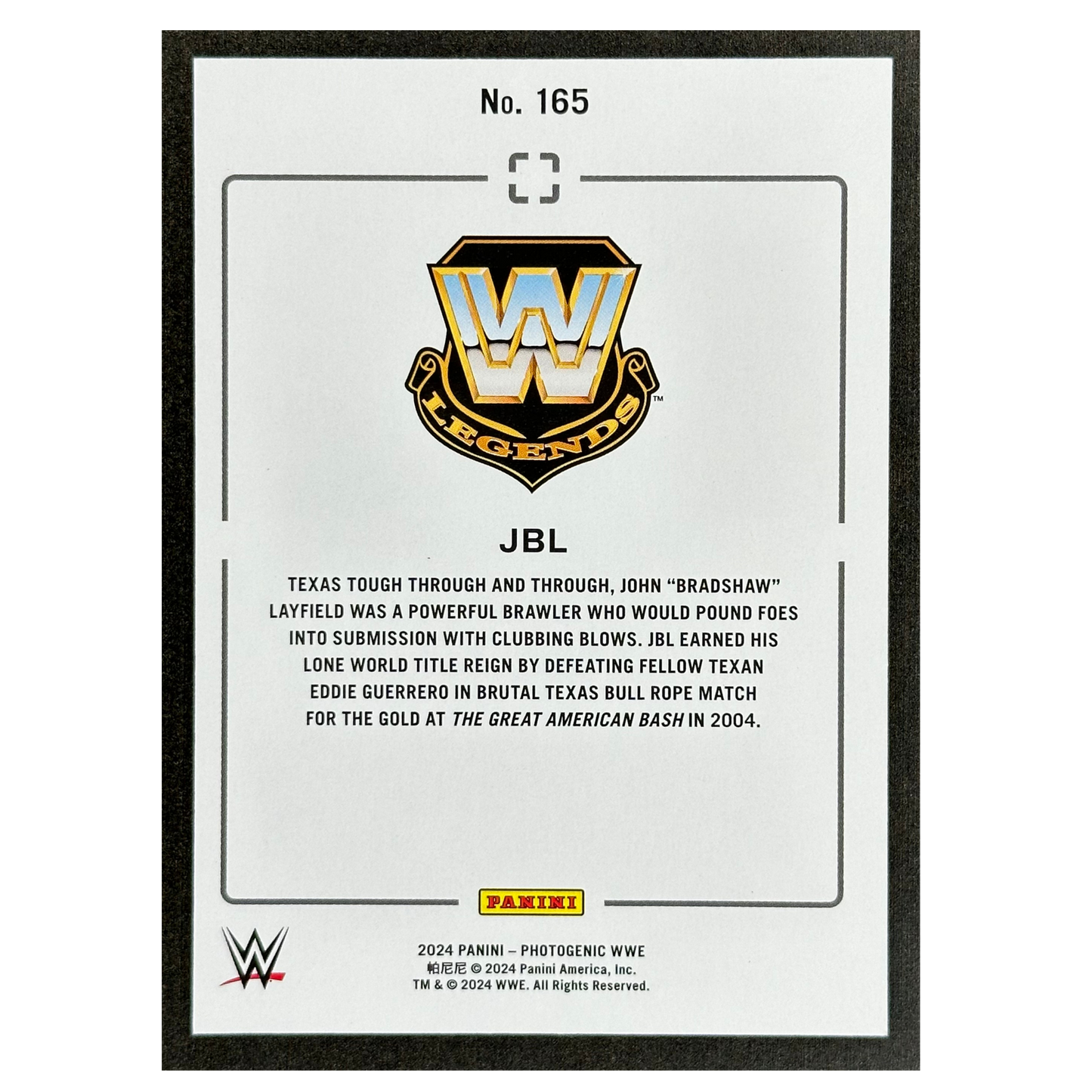 JBL 2024 Photogenic 54/99 #165