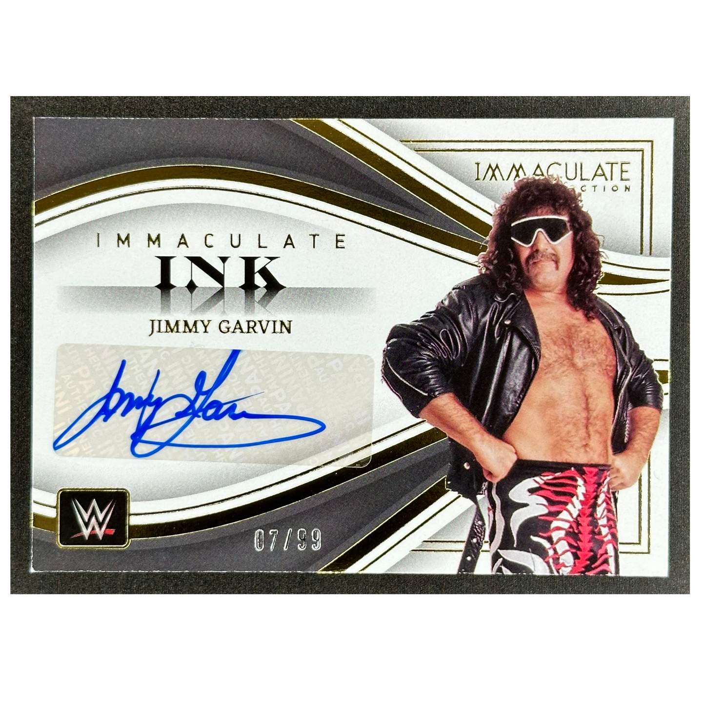 Jimmy Garvin 2023 Immaculate Ink Auto 7/99 #IK-JGV