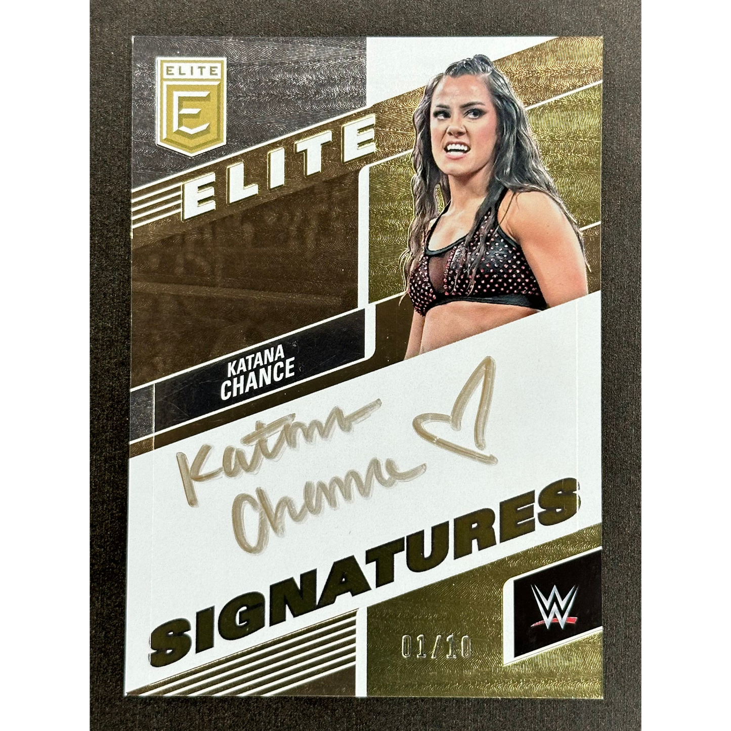 Katana Chance 2023 Elite Signatures Auto Gold 1/10 #ES-KCH