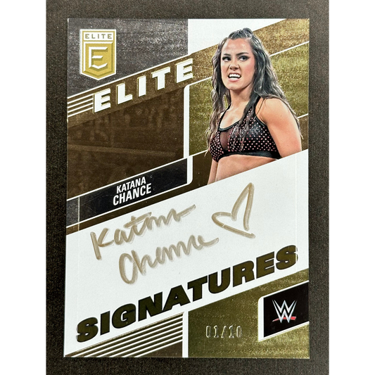 Katana Chance 2023 Elite Signatures Auto Gold 1/10 #ES-KCH