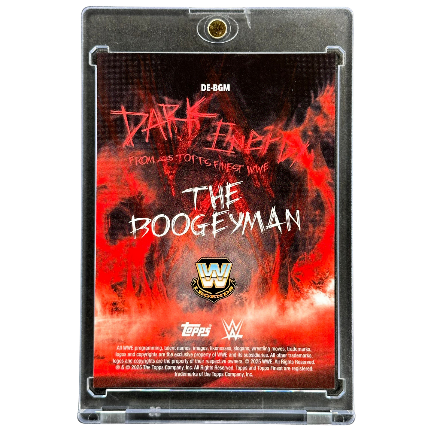 The Boogeyman 2025 Finest Dark Energy #DE-BGM