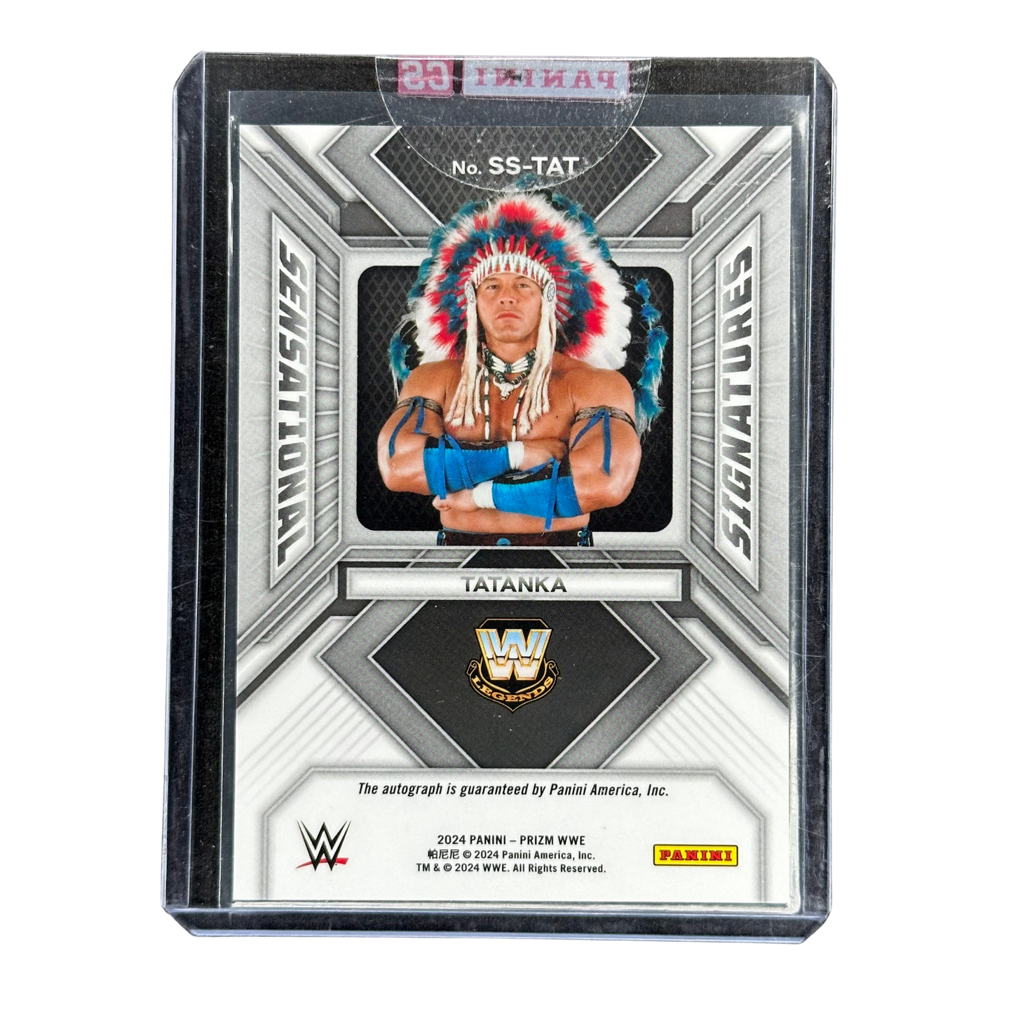 Tatanka 2024 Prizm Signatures Auto #SS-TAT