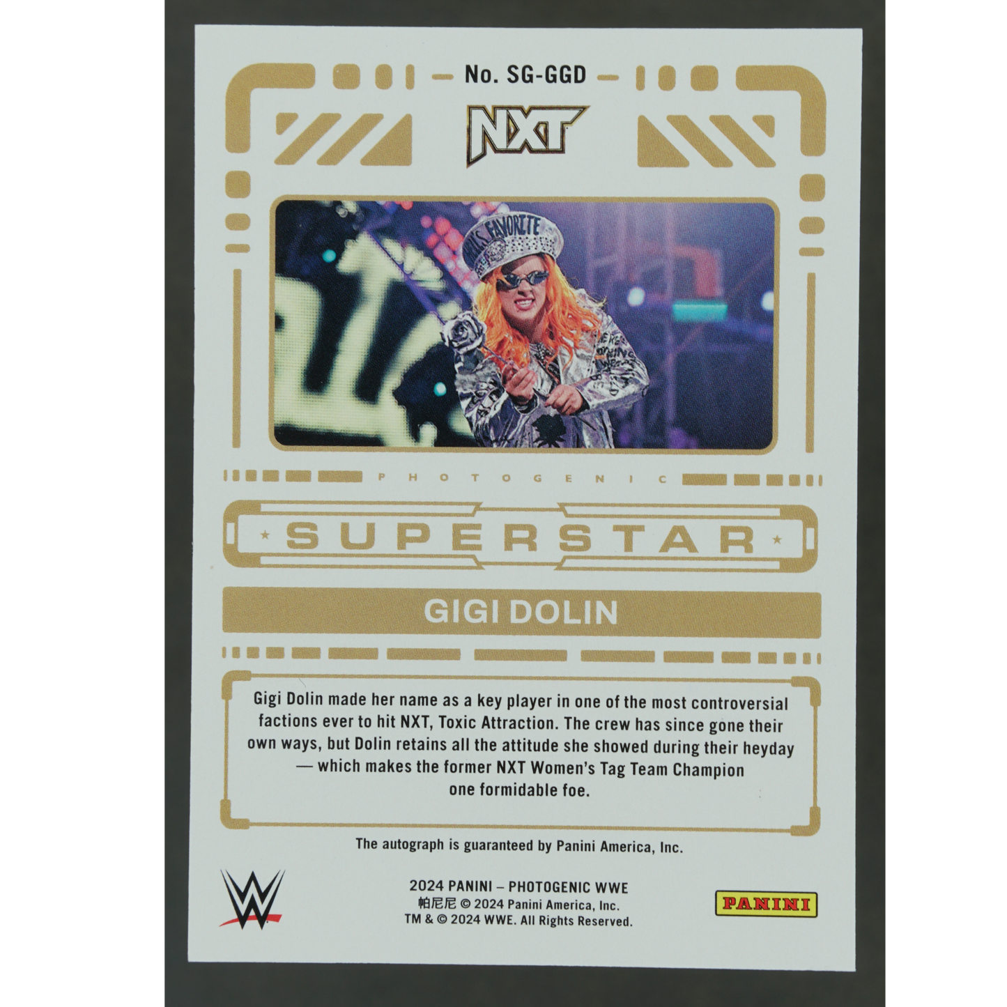 Gigi Dolin 2024 Photogenic Superstar Auto 10/10 #SG-GGD