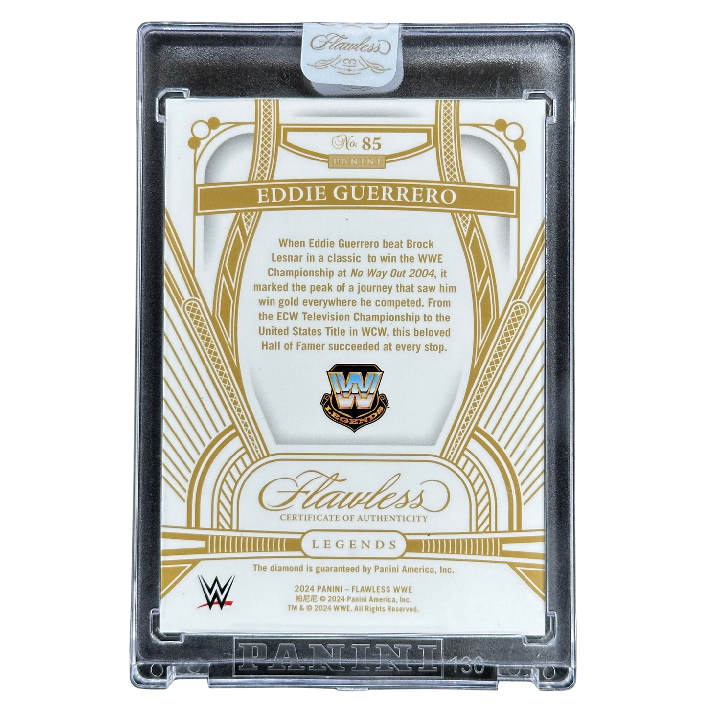 Eddie Guerrero 2024 Flawless Diamond 2/25 #85