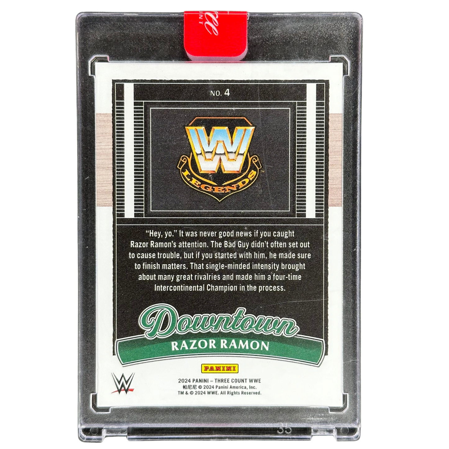 Razor Ramon 2024 Three Count Downtown #4