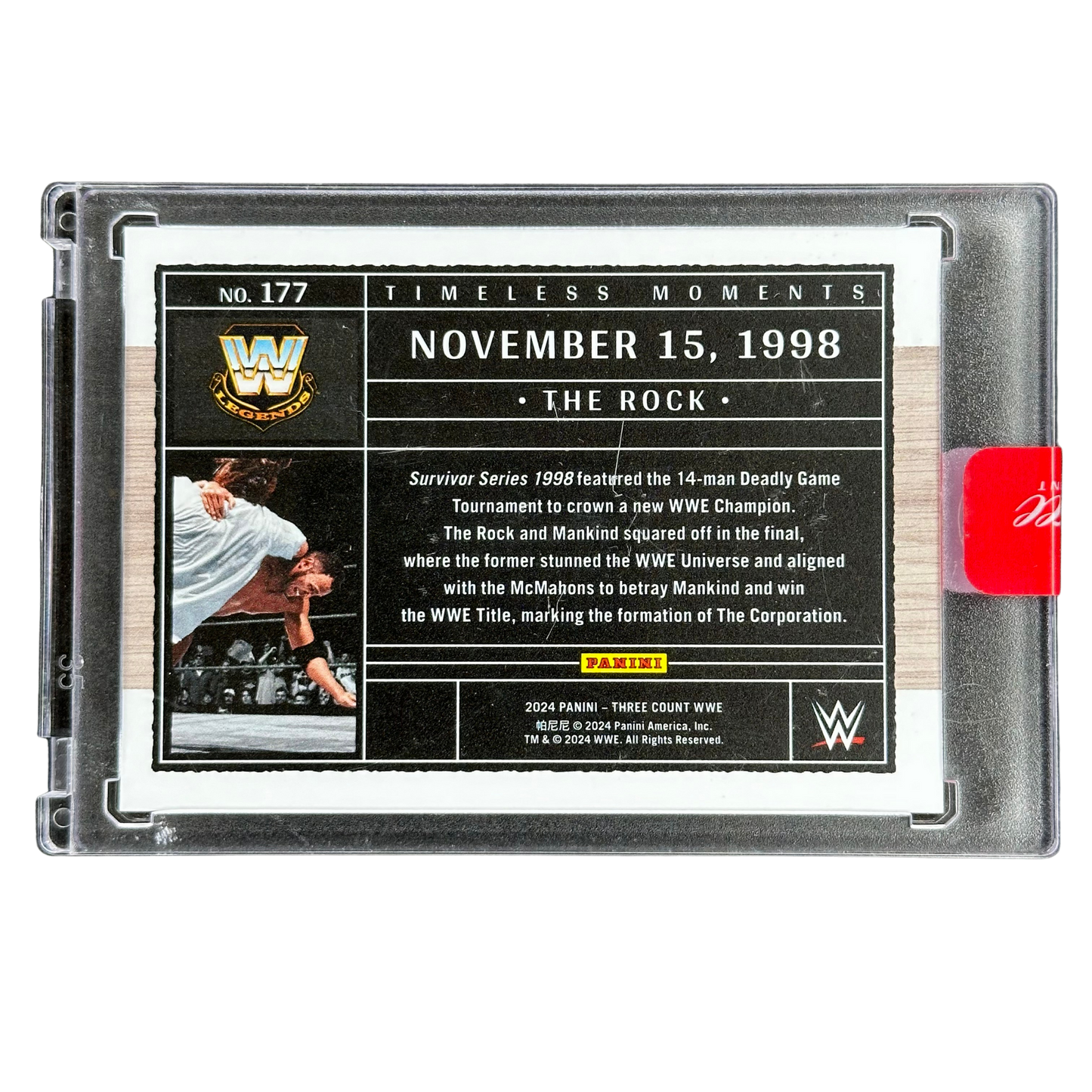 The Rock 2024 Three Count Timeless Moments 11/25 #177