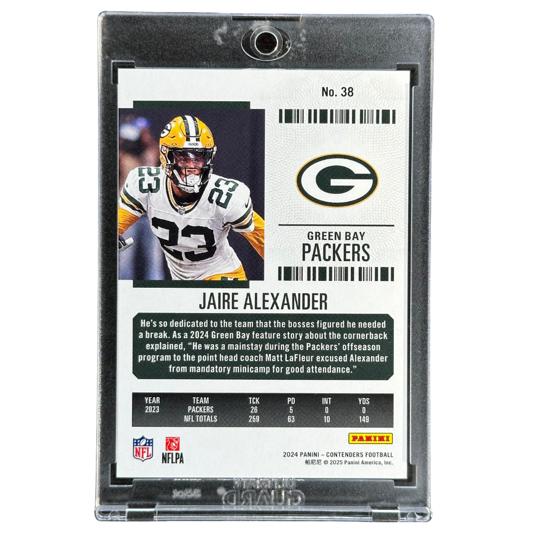 Jaire Alexander 2024 Contenders Week 18 Ticket 16/18 #38