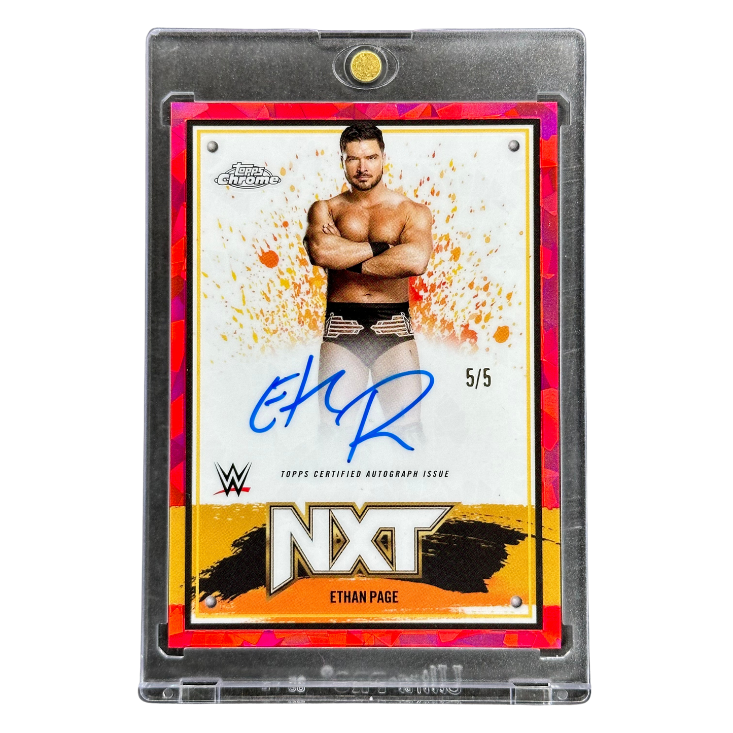 Ethan Page 2025 Chrome NXT Auto 5/5 #NXT-EPG