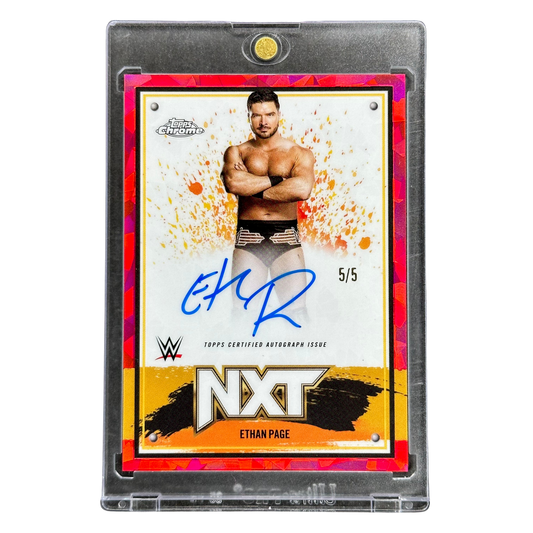 Ethan Page 2025 Chrome NXT Auto 5/5 #NXT-EPG