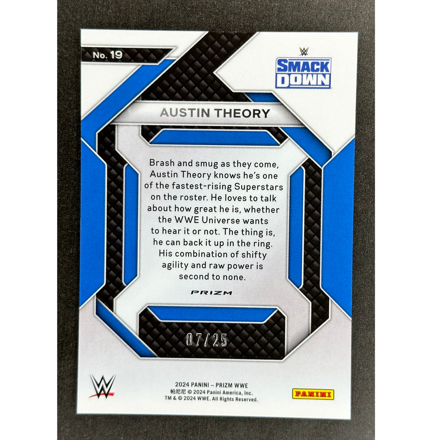 Austin Theory 2024 Prizm Emergent 7/25 #19