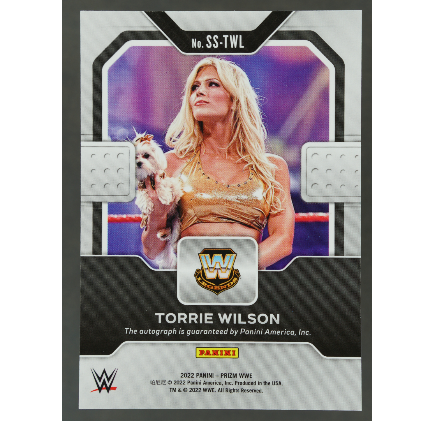 Torrie Wilson 2022 Prizm Sensational Signatures Auto #SS-TWL