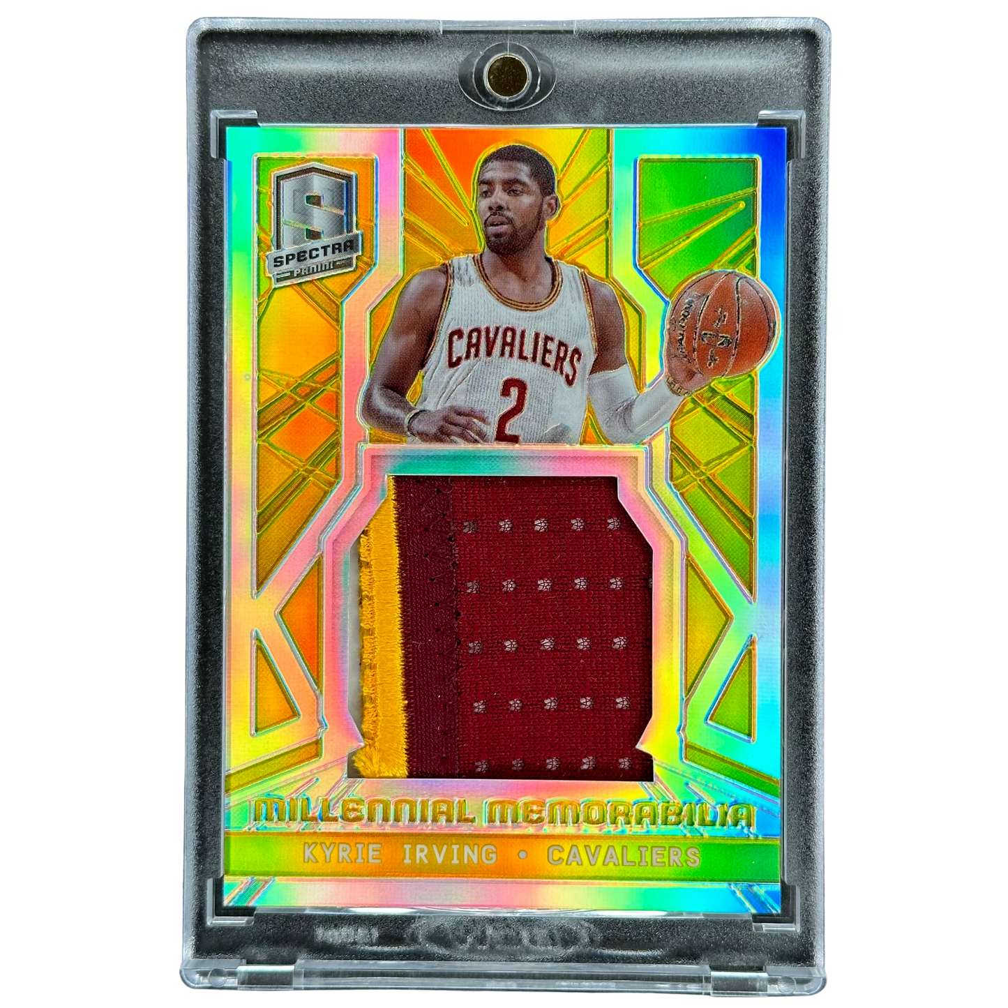 Kyrie Irving 2014 Spectra Gold Patch 7/10 #MM-KI