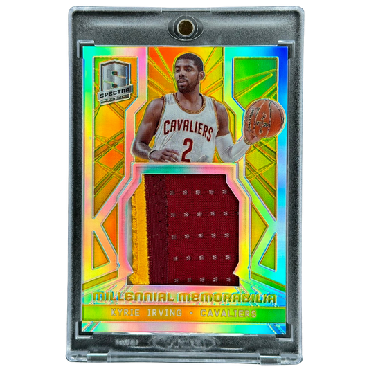Kyrie Irving 2014 Spectra Gold Patch 7/10 #MM-KI