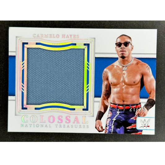 Carmelo Hayes 2024 National Treasures Colossal 21/25 #CMM-CH