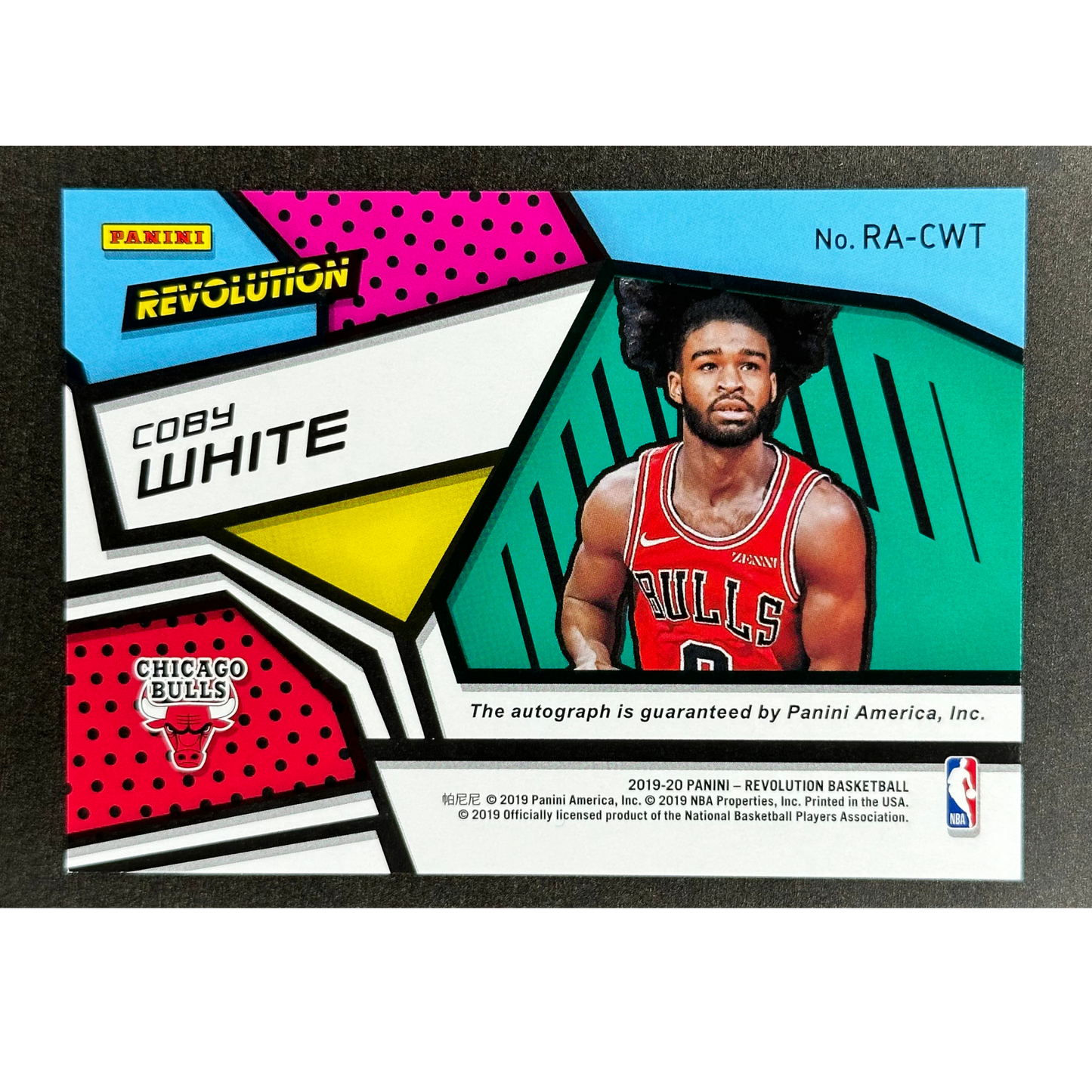 Coby White 2019 Revolution Auto #RA-CWT