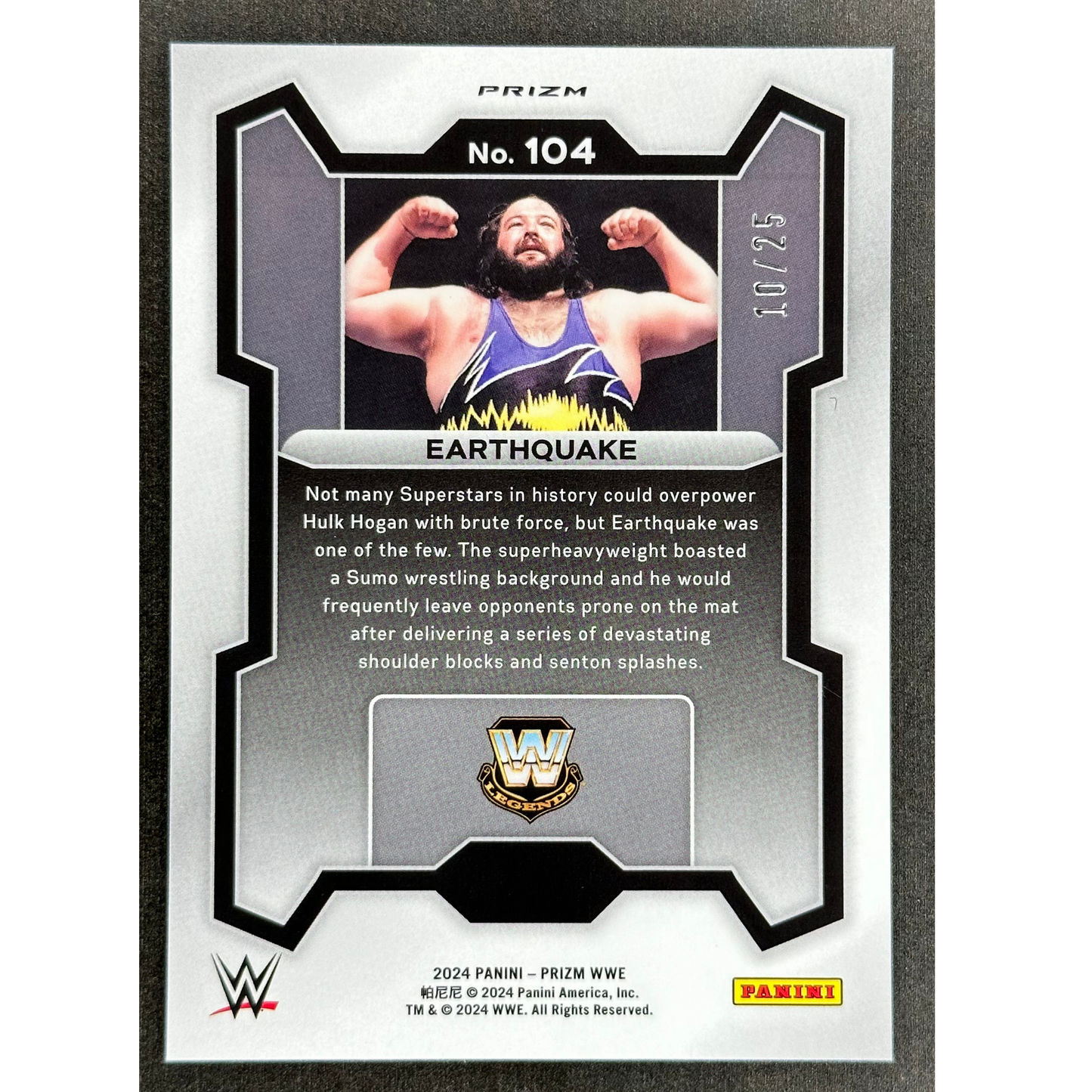 Earthquake 2024 Prizm Mojo 10/25 #104