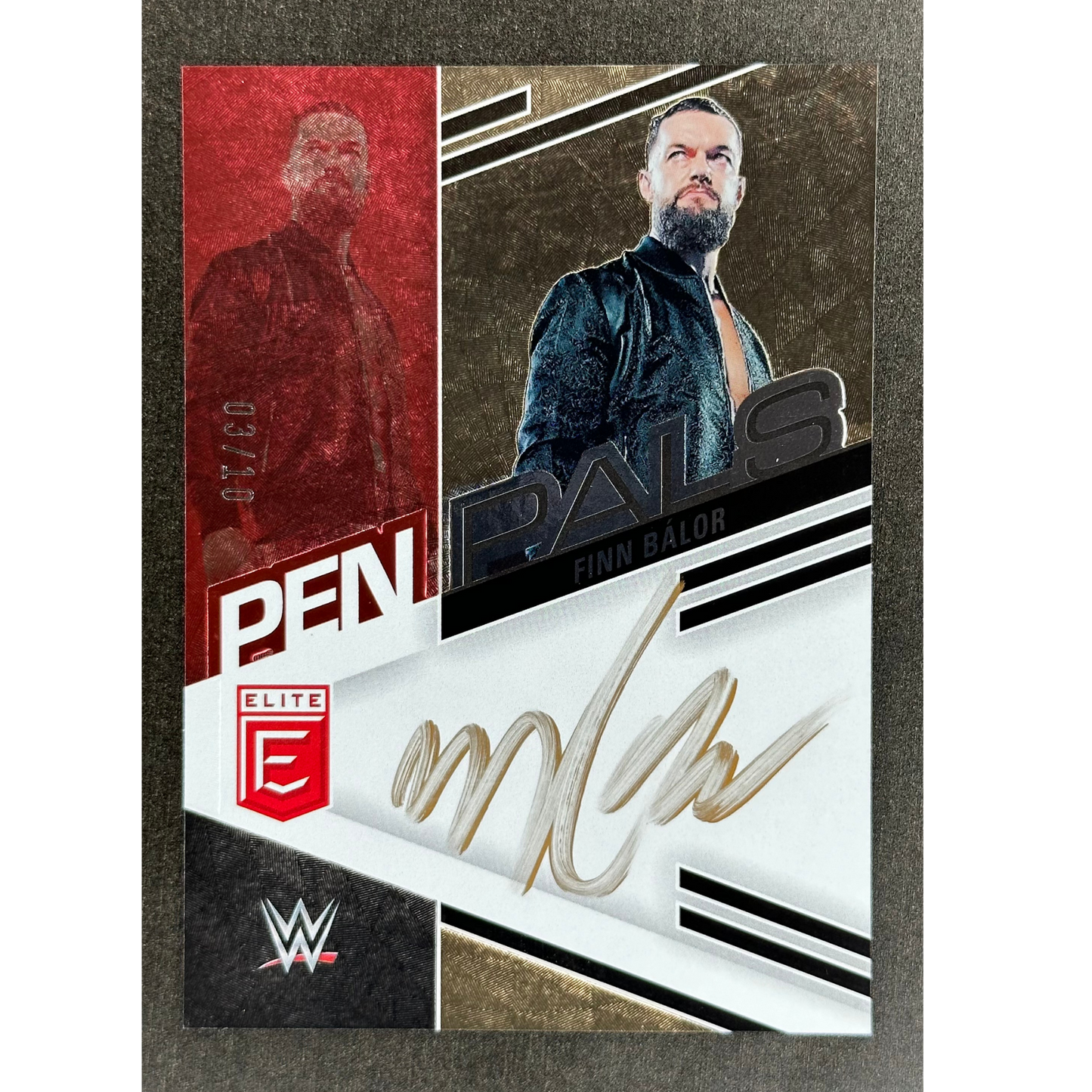 Finn Balor 2023 Pen Pals Gold Auto 3/10 #PL-FBL