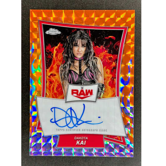 Dakota Kai 2025 Chrome Red Brand Auto 20/25 #RBA-DAK