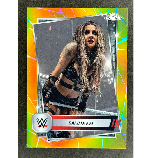 Dakota Kai 2025 Chrome Gold 11/50 #58