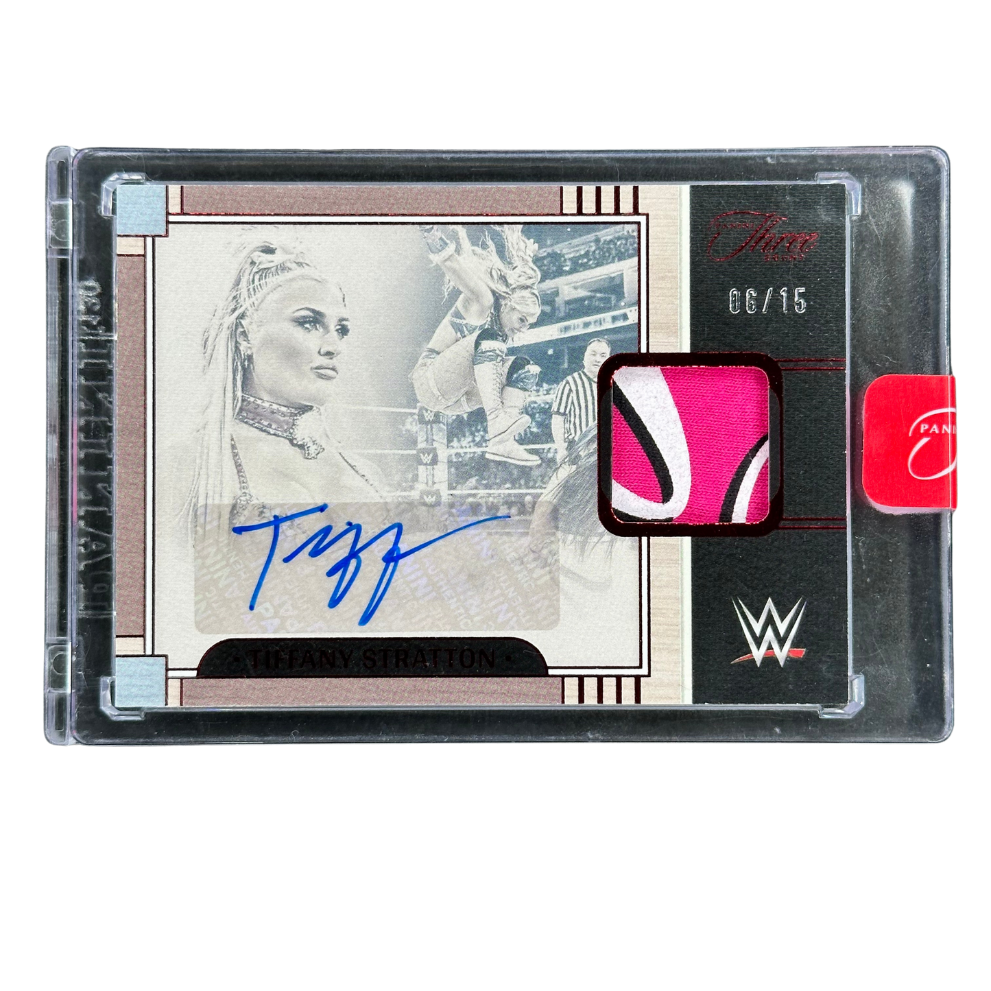 Tiffany Stratton 2024 Three Count Memorabilia Auto 6/15 #PM-TST
