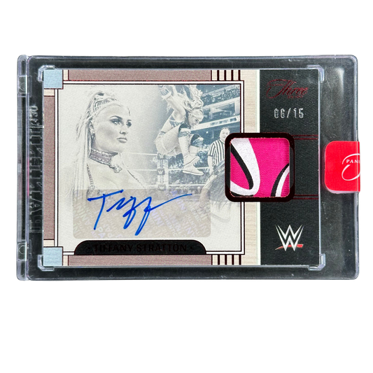 Tiffany Stratton 2024 Three Count Memorabilia Auto 6/15 #PM-TST