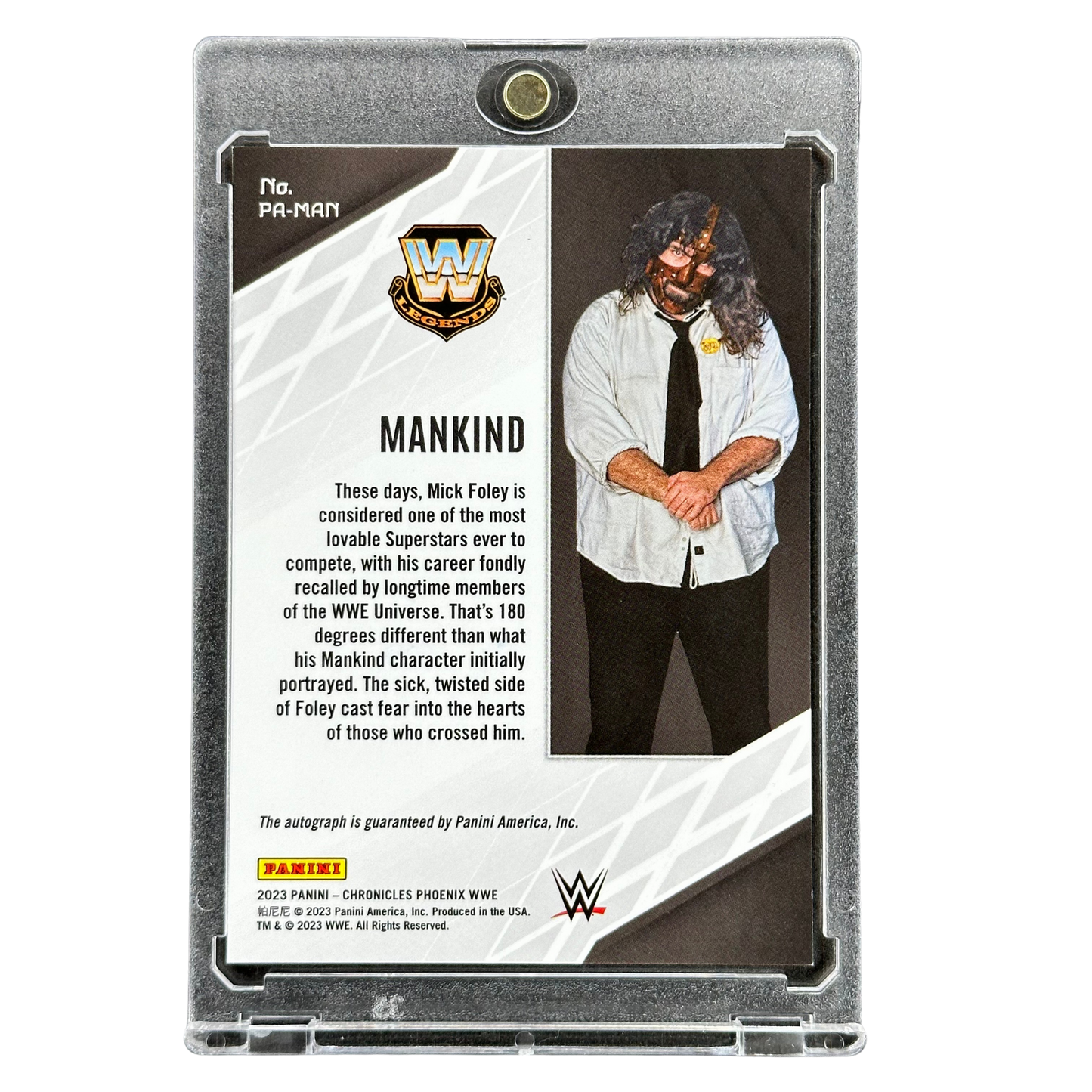 Mankind 2023 Chronicles Phoenix Auto #PA-MAN
