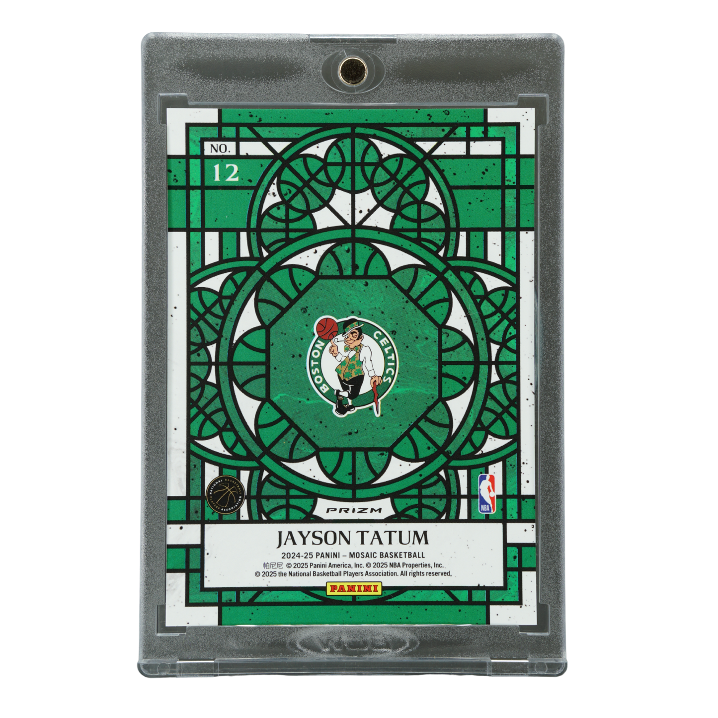 Jayson Tatum 2024 Mosaic Stained Glass #12