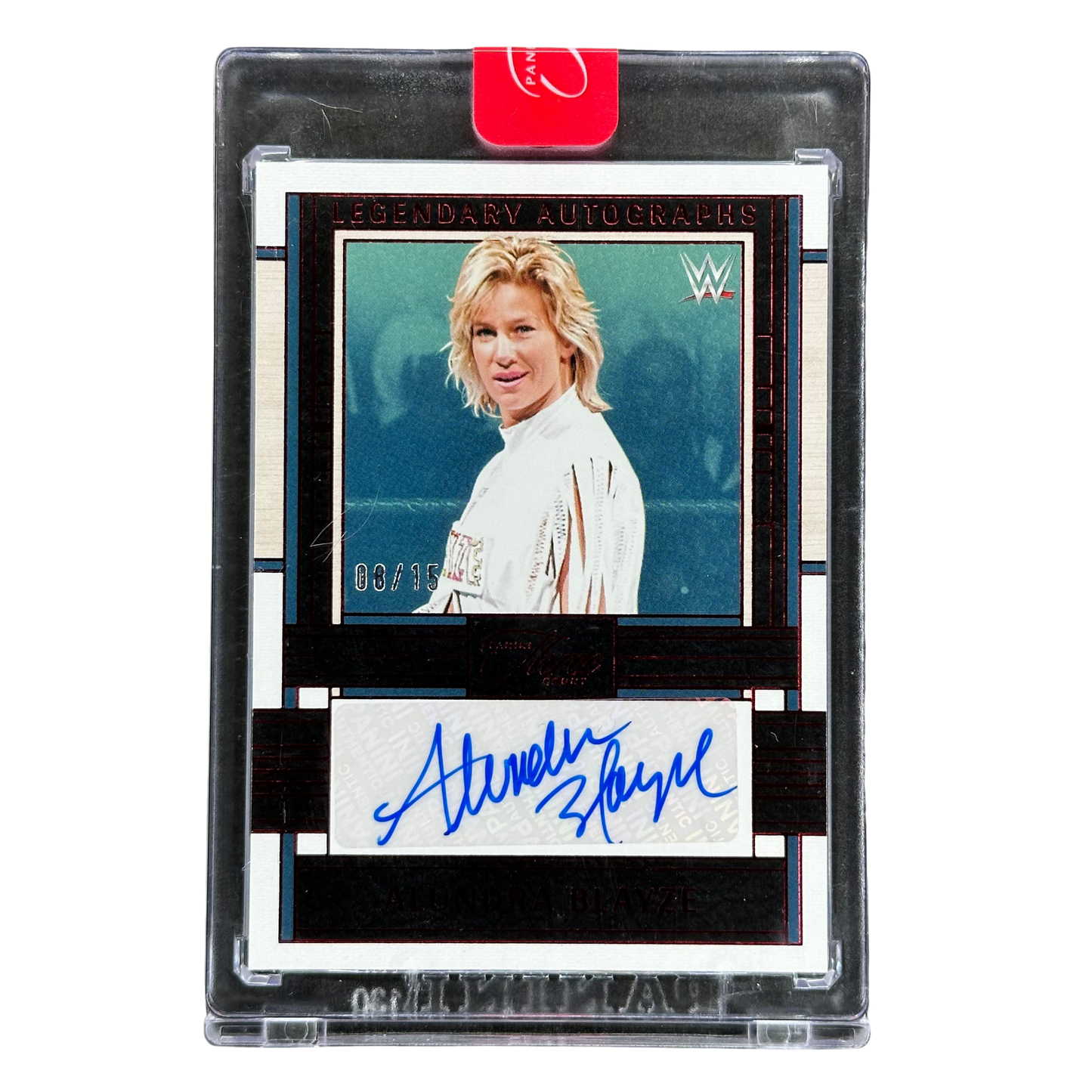 Alundra Blayze 2024 Three Count Legendary Auto 8/15 #LA-ABZ