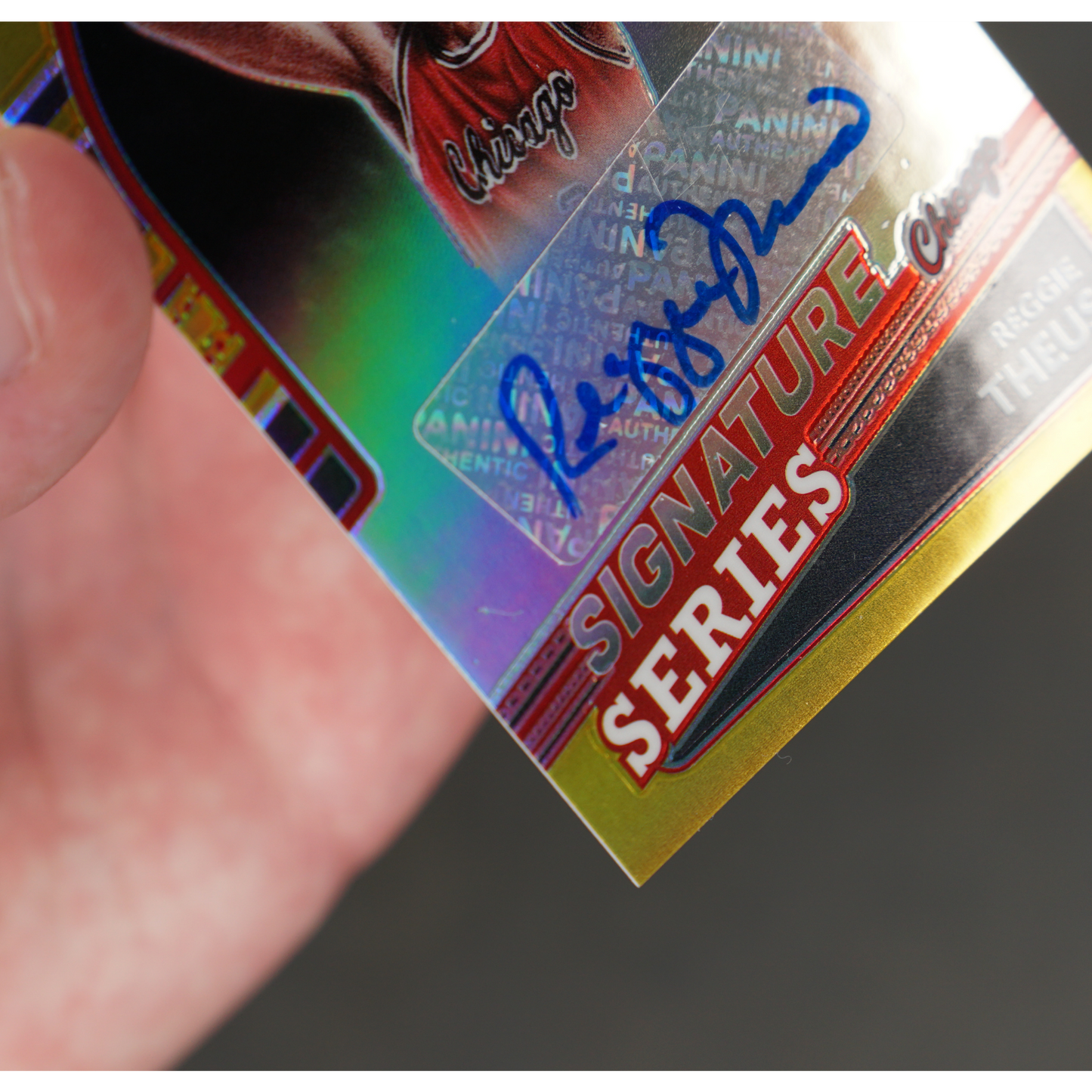 Reggie Theus 2021 Optic Signatures Series Auto Gold 7/10 #SS-RTH