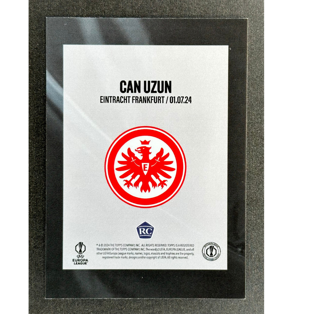 Can Uzun 2024 Here We Go RC Rookie Card Auto 95/99