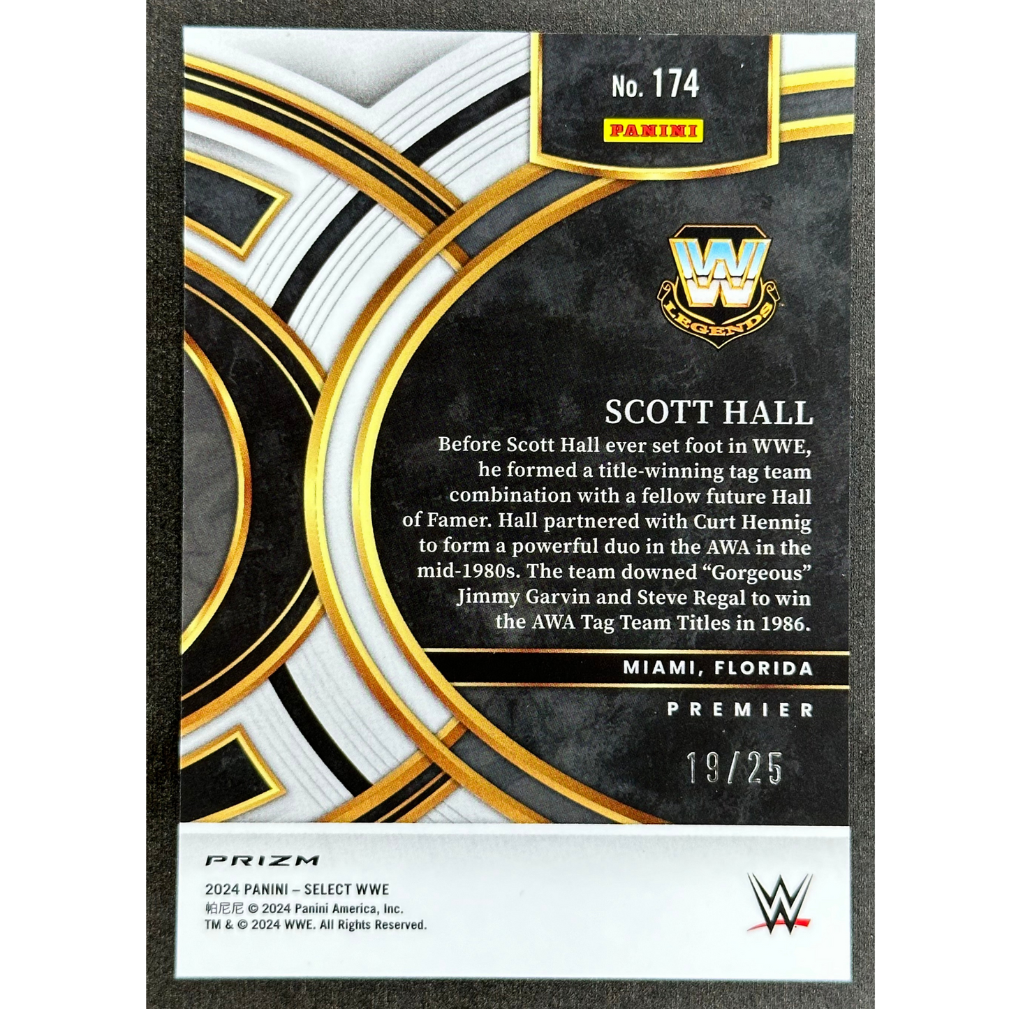 Scott Hall 2024 Select Tie-Dye 19/25 #174