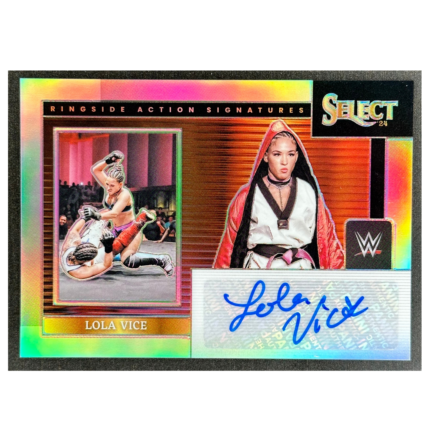 Lola Vice 2024 Select Ringside Action Signatures Auto #RA-LLV
