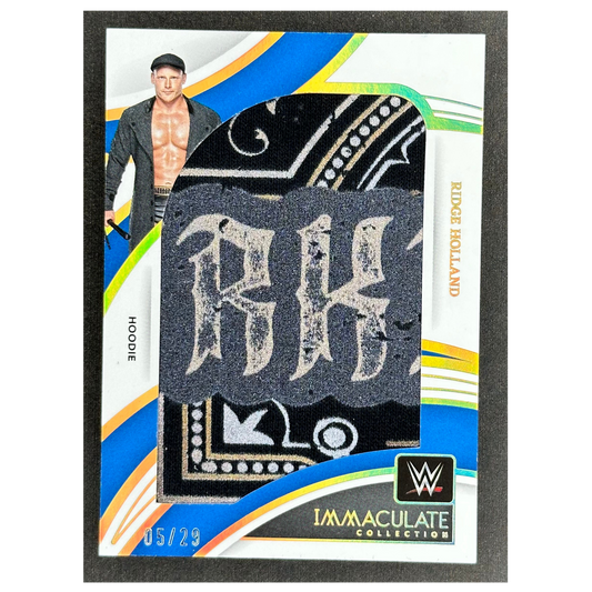 Ridge Holland 2022 Immaculate Jumbo Memorabilia 5/29 #JM-RGH